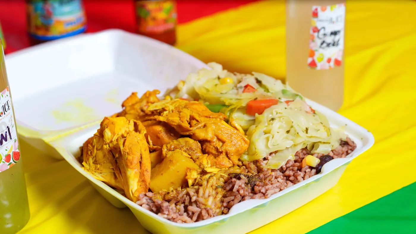 Curry Chicken Fried Rice Medium