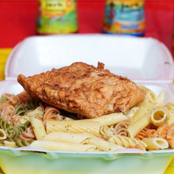 Rasta Pasta Salmon